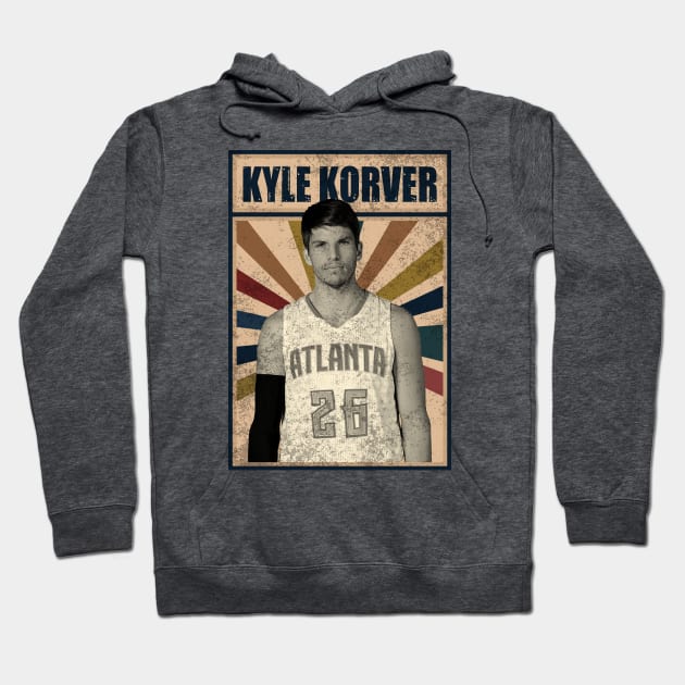 Atlanta Hawks Kyle Korver Hoodie by RobinaultCoils